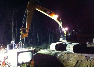 Installation of Methane Wells